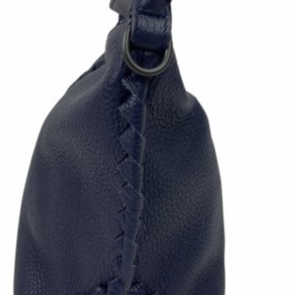 Bottega Veneta Blue Leather Hobo Handbag - Picture 6 of 6